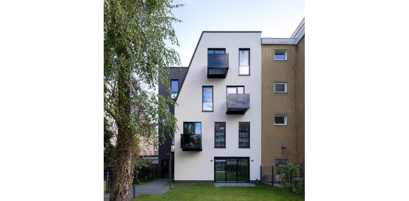 Stadthaus II Ansicht Gartenseite